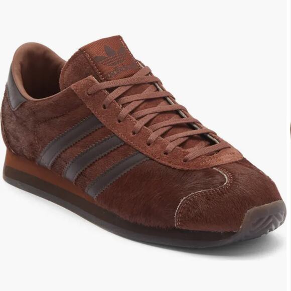 NEW ADIDAS ORIGINALS Country Japan Men\'s US 8 Real Cow Fur JR5746 main image 2